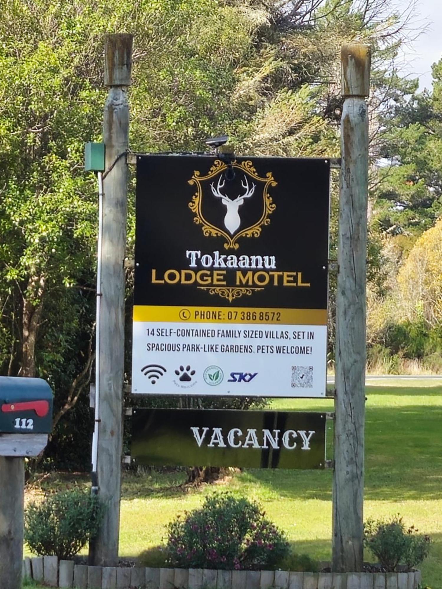 Tokaanu Lodge Motel Turangi Exteriér fotografie